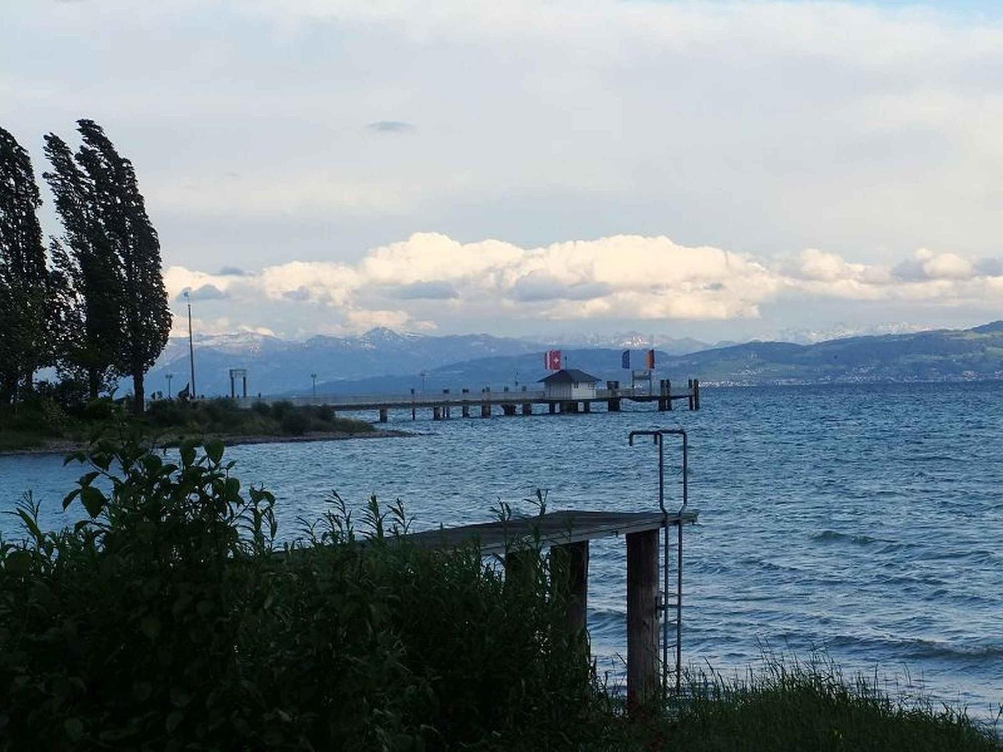 Haus Alpenblick Apartment Immenstaad am Bodensee Bagian luar foto